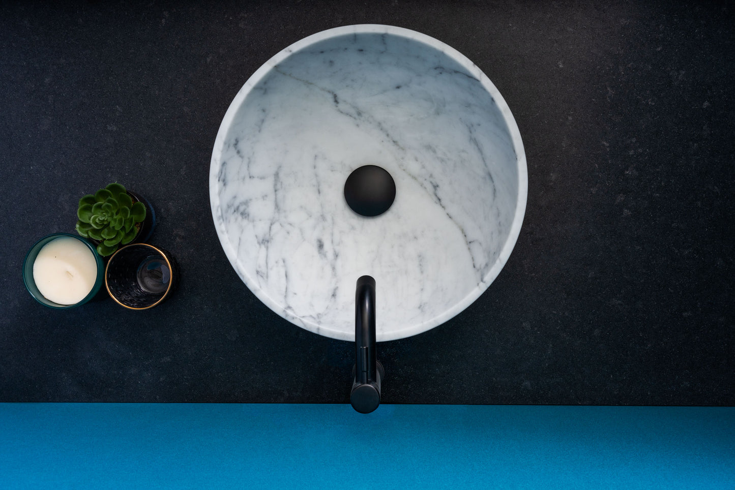 Waskom sinQs Carrara Round