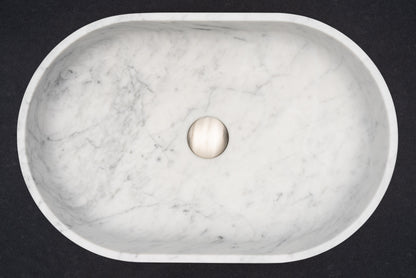 Waskom sinQs Carrara Oval