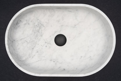Waskom sinQs Carrara Oval